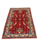 Ziegler 3'1'' X 5'0'' Hand-Knotted Wool Rug 3'1'' x 5'0'' (93 X 150) / Red / N/A