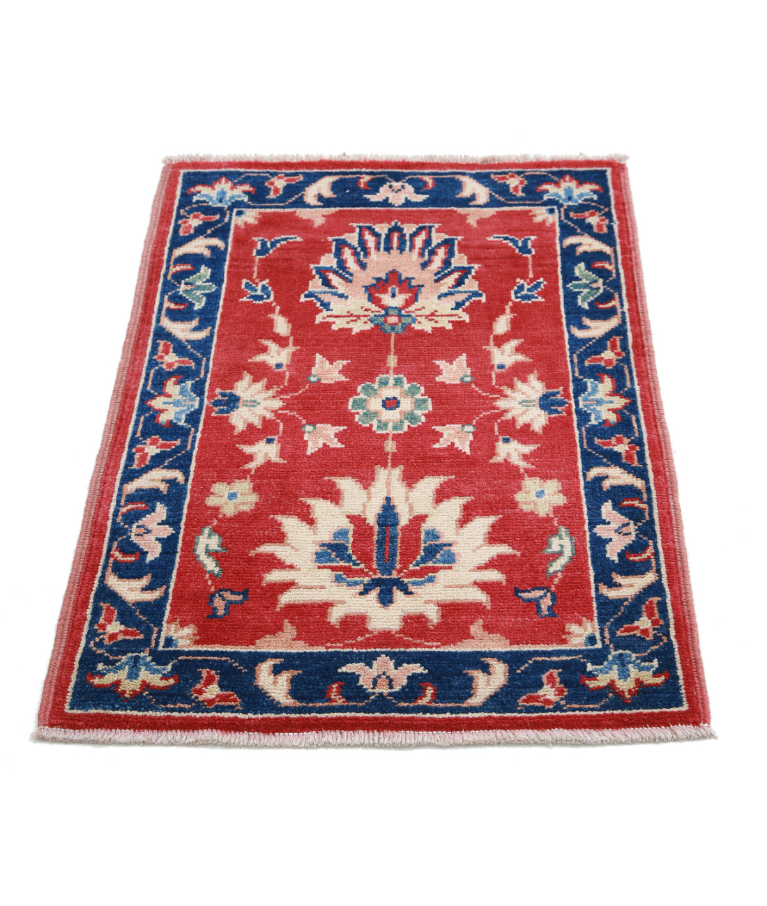 Ziegler 2'1'' X 3'1'' Hand-Knotted Wool Rug 2'1'' x 3'1'' (63 X 93) / Red / N/A