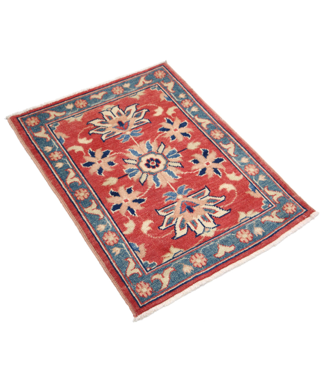 Ziegler 2'2'' X 3'0'' Hand-Knotted Wool Rug 2'2'' x 3'0'' (65 X 90) / Red / N/A