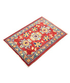 Ziegler 2'0'' X 2'11'' Hand-Knotted Wool Rug 2'0'' x 2'11'' (60 X 88) / Red / N/A