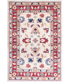 Ziegler 3'0'' X 4'6'' Hand-Knotted Wool Rug 3'0'' x 4'6'' (90 X 135) / Beige / N/A