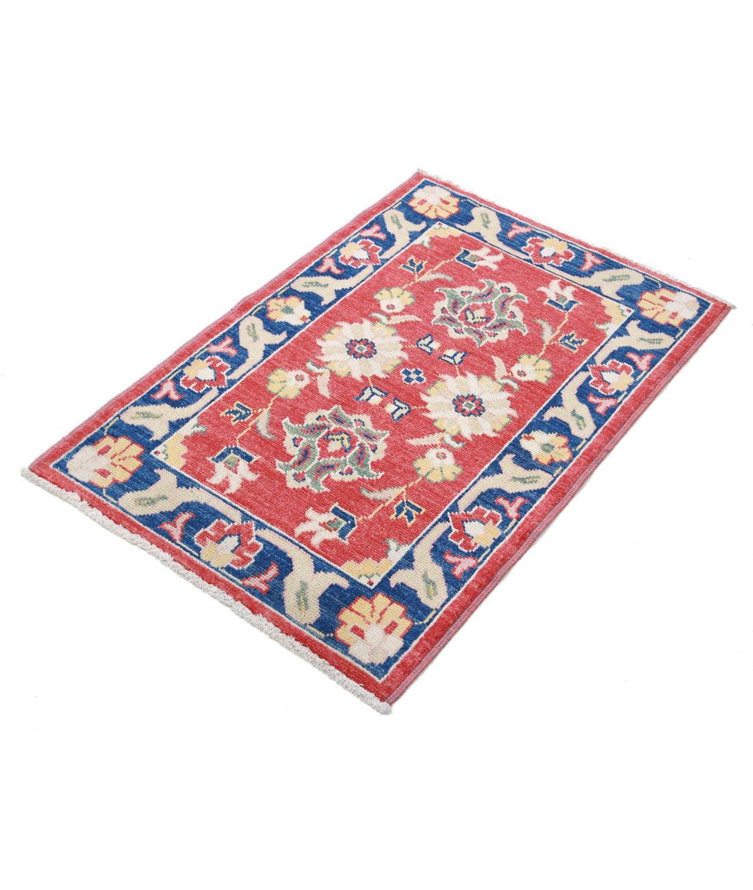 Ziegler 2'6'' X 3'9'' Hand-Knotted Wool Rug 2'6'' x 3'9'' (75 X 113) / Red / N/A