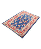 Ziegler 3'2'' X 4'7'' Hand-Knotted Wool Rug 3'2'' x 4'7'' (95 X 138) / Blue / N/A