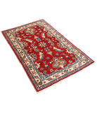 Ziegler 3'0'' X 4'9'' Hand-Knotted Wool Rug 3'0'' x 4'9'' (90 X 143) / Red / N/A