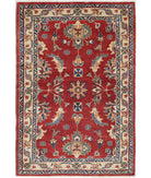 Ziegler 3'0'' X 4'9'' Hand-Knotted Wool Rug 3'0'' x 4'9'' (90 X 143) / Red / N/A