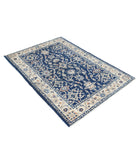 Ziegler 3'11'' X 5'9'' Hand-Knotted Wool Rug 3'11'' x 5'9'' (118 X 173) / Blue / N/A