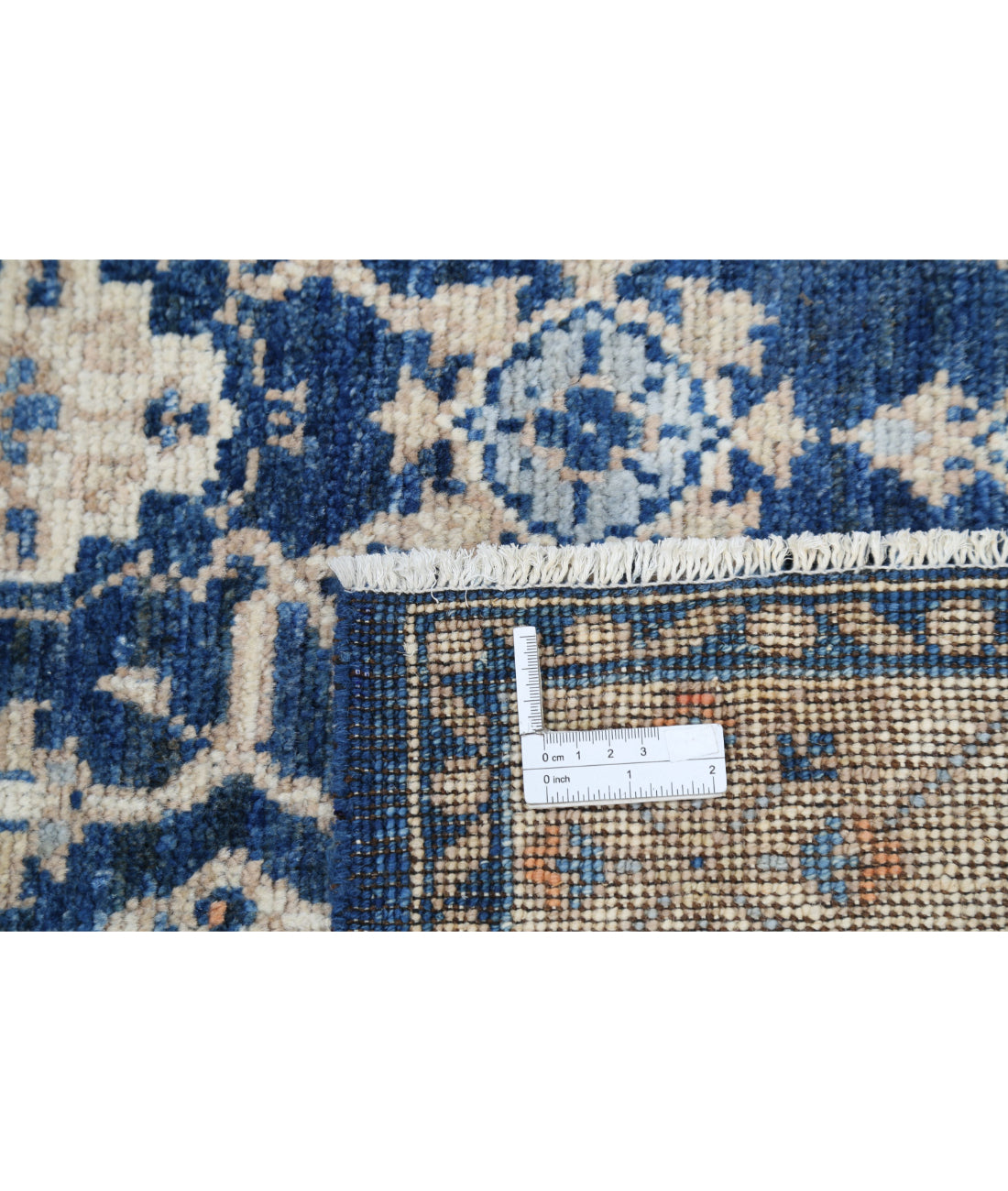 Ziegler 3'11'' X 5'9'' Hand-Knotted Wool Rug 3'11'' x 5'9'' (118 X 173) / Blue / N/A