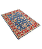 Ziegler 3'4'' X 4'8'' Hand-Knotted Wool Rug 3'4'' x 4'8'' (100 X 140) / Blue / N/A