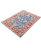 Ziegler 3'4'' X 4'8'' Hand-Knotted Wool Rug 3'4'' x 4'8'' (100 X 140) / Blue / N/A