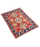 Ziegler 2'0'' X 2'10'' Hand-Knotted Wool Rug 2'0'' x 2'10'' (60 X 85) / Red / N/A