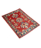 Ziegler 2'0'' X 2'9'' Hand-Knotted Wool Rug 2'0'' x 2'9'' (60 X 83) / Red / N/A