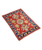 Ziegler 2'0'' X 2'11'' Hand-Knotted Wool Rug 2'0'' x 2'11'' (60 X 88) / Red / N/A