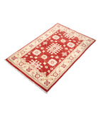 Ziegler 2'6'' X 4'0'' Hand-Knotted Wool Rug 2'6'' x 4'0'' (75 X 120) / Red / N/A