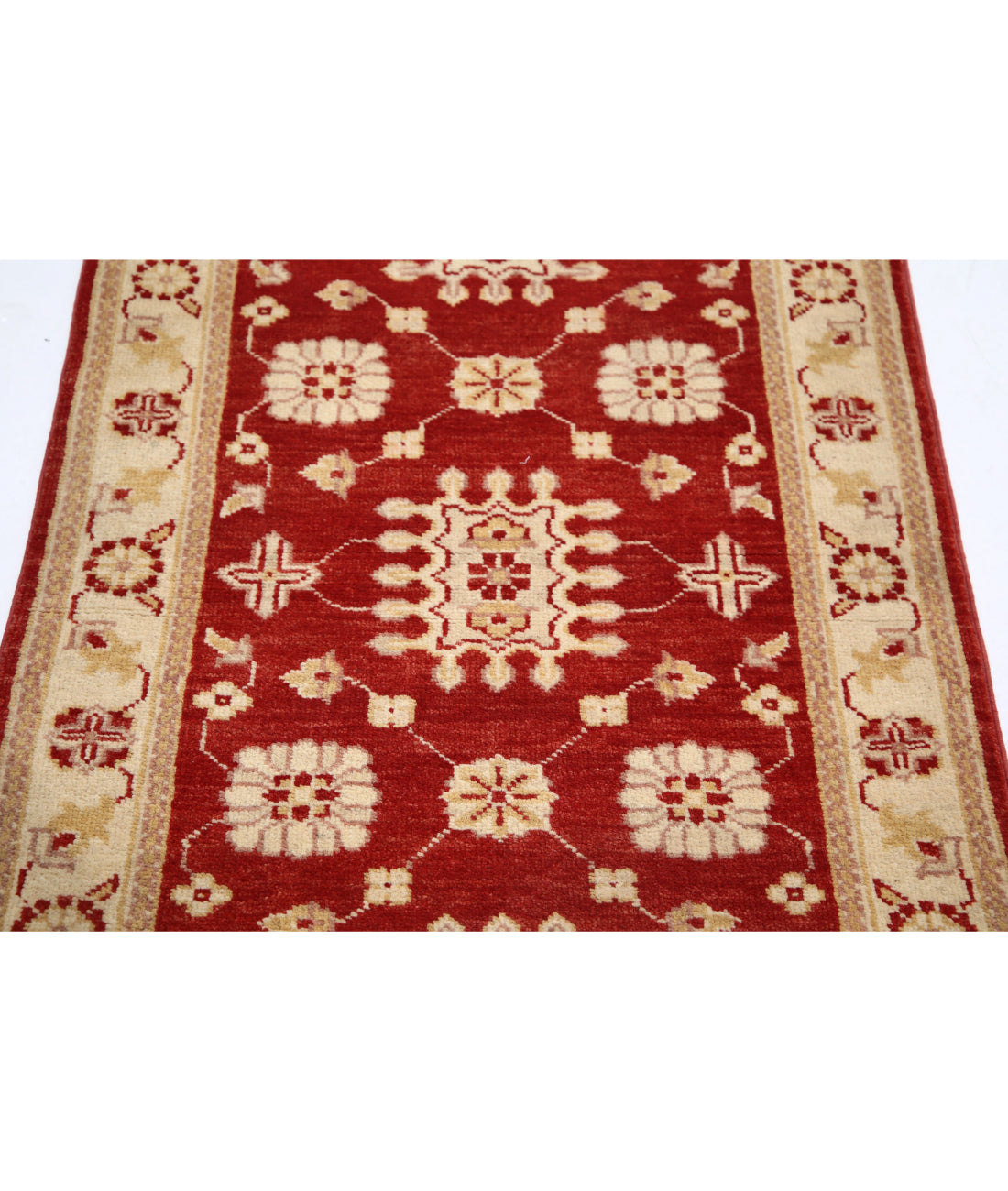 Ziegler 2'6'' X 4'0'' Hand-Knotted Wool Rug 2'6'' x 4'0'' (75 X 120) / Red / N/A