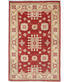 Ziegler 2'6'' X 4'0'' Hand-Knotted Wool Rug 2'6'' x 4'0'' (75 X 120) / Red / N/A