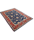 Ziegler 4'8'' X 6'5'' Hand-Knotted Wool Rug 4'8'' x 6'5'' (140 X 193) / Blue / N/A