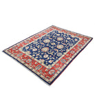 Ziegler 4'8'' X 6'5'' Hand-Knotted Wool Rug 4'8'' x 6'5'' (140 X 193) / Blue / N/A