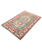 Ziegler 3'0'' X 4'8'' Hand-Knotted Wool Rug 3'0'' x 4'8'' (90 X 140) / Green / N/A