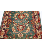 Ziegler 3'0'' X 4'8'' Hand-Knotted Wool Rug 3'0'' x 4'8'' (90 X 140) / Green / N/A