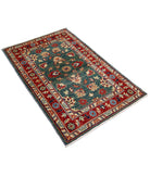 Ziegler 2'10'' X 4'6'' Hand-Knotted Wool Rug 2'10'' x 4'6'' (85 X 135) / Green / N/A