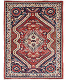 Ziegler 2'8'' X 3'7'' Hand-Knotted Wool Rug 2'8'' x 3'7'' (80 X 108) / Red / N/A