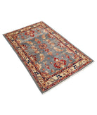 Ziegler 3'1'' X 4'9'' Hand-Knotted Wool Rug 3'1'' x 4'9'' (93 X 143) / Grey / N/A