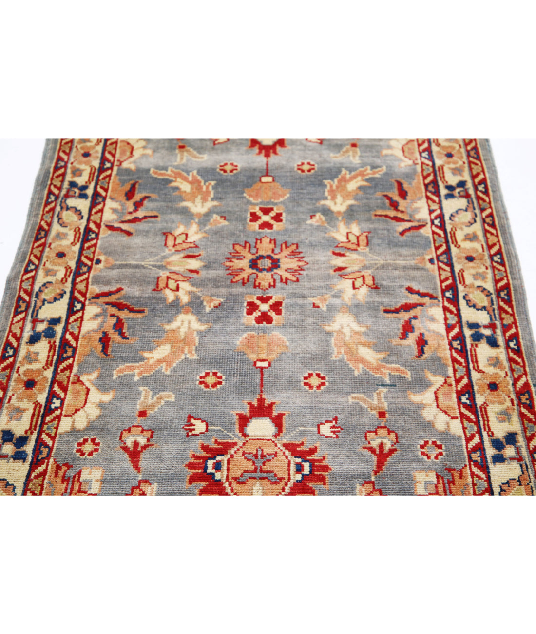 Ziegler 3'1'' X 4'9'' Hand-Knotted Wool Rug 3'1'' x 4'9'' (93 X 143) / Grey / N/A