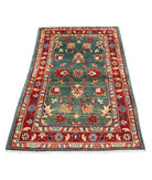 Ziegler 3'0'' X 4'10'' Hand-Knotted Wool Rug 3'0'' x 4'10'' (90 X 145) / Green / N/A