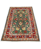 Ziegler 3'2'' X 4'11'' Hand-Knotted Wool Rug 3'2'' x 4'11'' (95 X 148) / Green / N/A