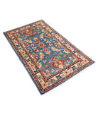 Ziegler 2'1'' X 4'1'' Hand-Knotted Wool Rug 2'1'' x 4'1'' (63 X 123) / Blue / N/A