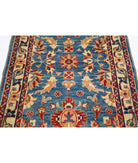 Ziegler 2'1'' X 4'1'' Hand-Knotted Wool Rug 2'1'' x 4'1'' (63 X 123) / Blue / N/A