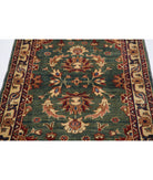 Ziegler 3'2'' X 4'6'' Hand-Knotted Wool Rug 3'2'' x 4'6'' (95 X 135) / Green / N/A