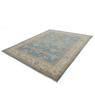 Ziegler 7'9'' X 9'11'' Hand-Knotted Wool Rug 7'9'' x 9'11'' (233 X 298) / Blue / N/A