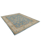 Ziegler 7'9'' X 9'11'' Hand-Knotted Wool Rug 7'9'' x 9'11'' (233 X 298) / Blue / N/A