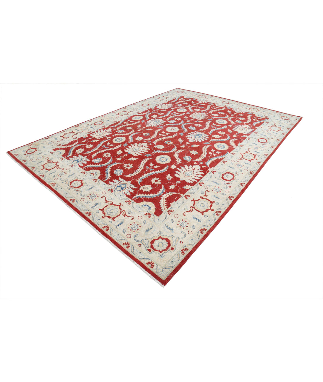 Ziegler 8'9'' X 12'4'' Hand-Knotted Wool Rug 8'9'' x 12'4'' (263 X 370) / Red / N/A