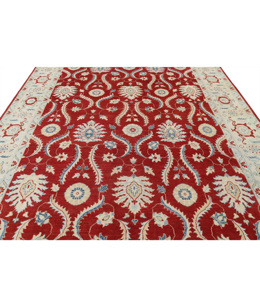 Ziegler 8'9'' X 12'4'' Hand-Knotted Wool Rug 8'9'' x 12'4'' (263 X 370) / Red / N/A