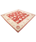 Ziegler 9'0'' X 9'3'' Hand-Knotted Wool Rug 9'0'' x 9'3'' (270 X 278) / Red / N/A