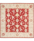 Ziegler 9'0'' X 9'3'' Hand-Knotted Wool Rug 9'0'' x 9'3'' (270 X 278) / Red / N/A