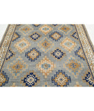 Ziegler 6'2'' X 9'10'' Hand-Knotted Wool Rug 6'2'' x 9'10'' (185 X 295) / Blue / Ivory