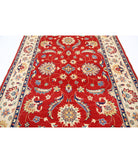 Ziegler 6'6'' X 10'6'' Hand-Knotted Wool Rug 6'6'' x 10'6'' (195 X 315) / Red / Ivory