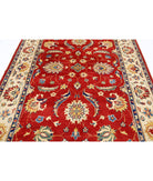 Ziegler 6'6'' X 10'0'' Hand-Knotted Wool Rug 6'6'' x 10'0'' (195 X 300) / Red / Ivory