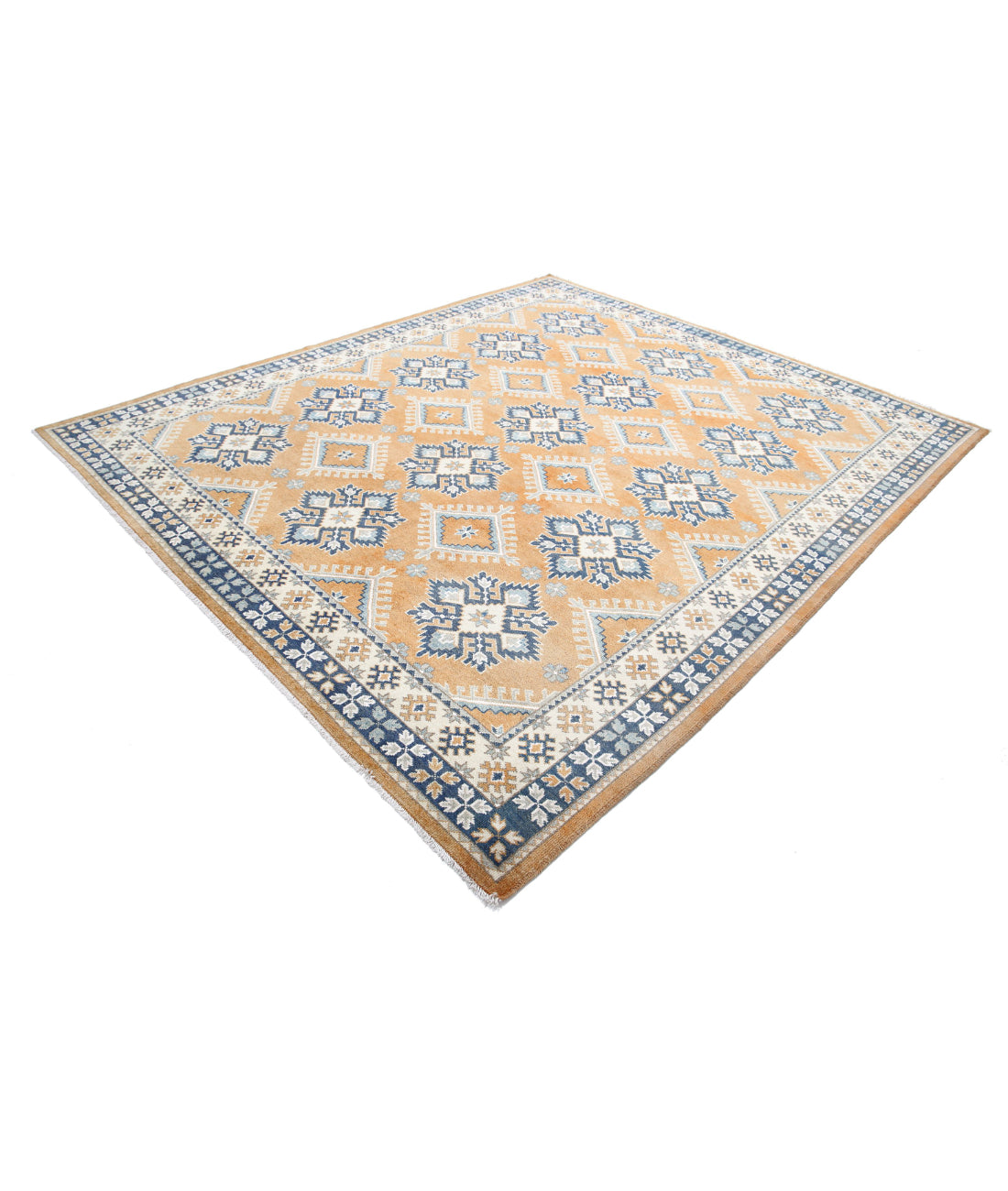 Ziegler 8'8'' X 10'0'' Hand-Knotted Wool Rug 8'8'' x 10'0'' (260 X 300) / Peach / Ivory