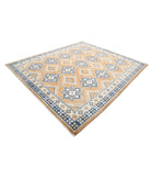 Ziegler 8'8'' X 10'0'' Hand-Knotted Wool Rug 8'8'' x 10'0'' (260 X 300) / Peach / Ivory