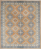 Ziegler 8'8'' X 10'0'' Hand-Knotted Wool Rug 8'8'' x 10'0'' (260 X 300) / Peach / Ivory