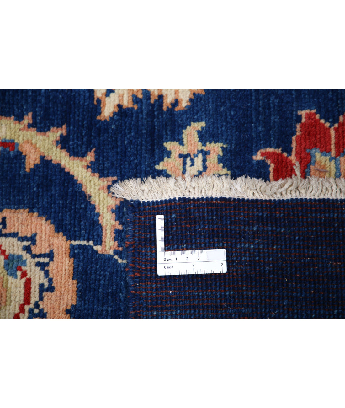 Ziegler 4'1'' X 6'2'' Hand-Knotted Wool Rug 4'1'' x 6'2'' (123 X 185) / Blue / N/A