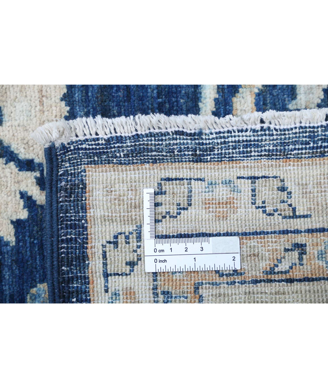 Ziegler 8'3'' X 11'1'' Hand-Knotted Wool Rug 8'3'' x 11'1'' (248 X 333) / Blue / Ivory