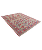 Ziegler 8'1'' X 9'11'' Hand-Knotted Wool Rug 8'1'' x 9'11'' (243 X 298) / Gold / Red