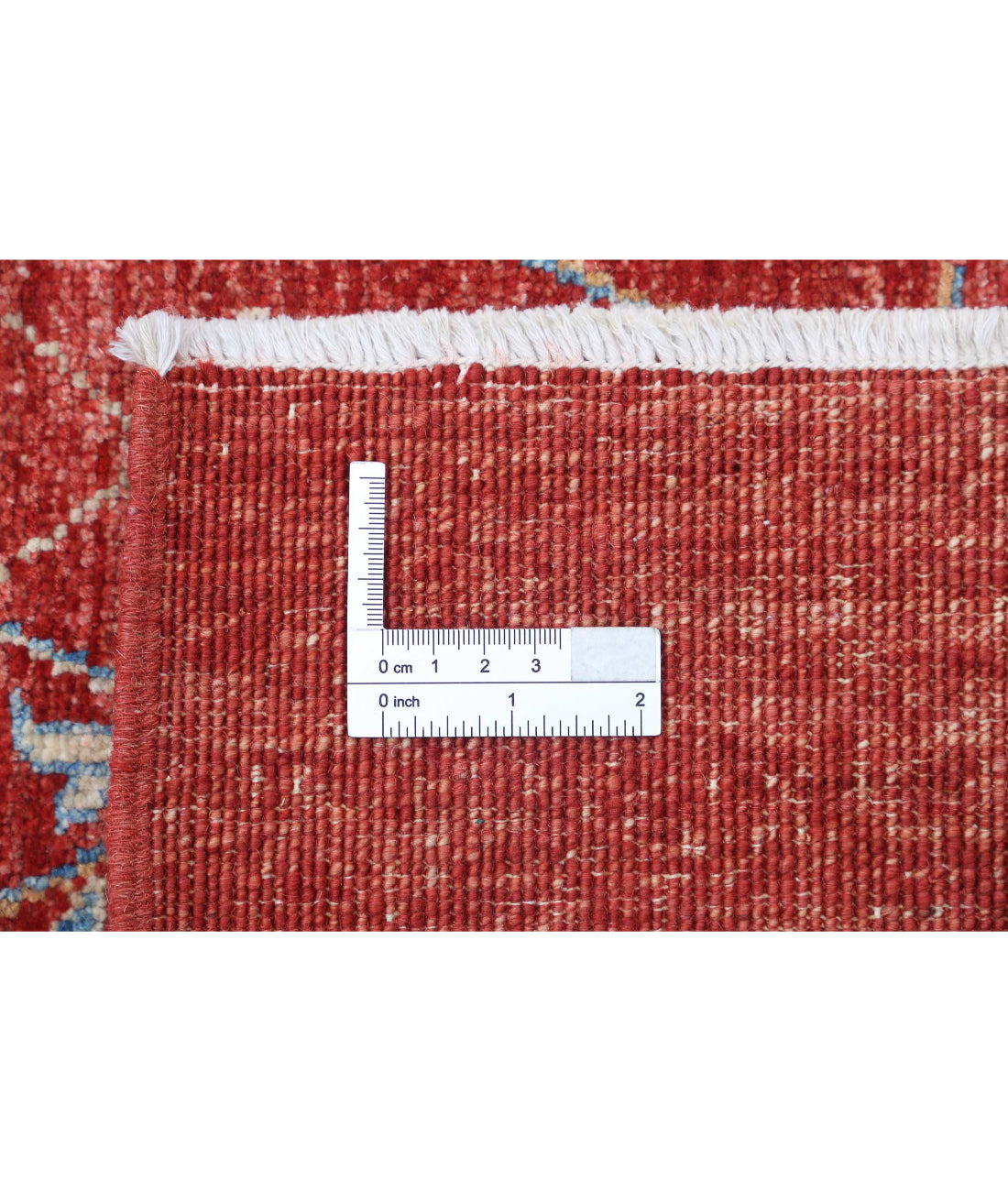 Ziegler 9'0'' X 11'6'' Hand-Knotted Wool Rug 9'0'' x 11'6'' (270 X 345) / Red / Ivory