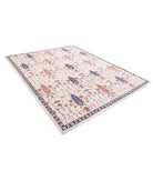 Bakshaish 8'1'' X 9'11'' Hand-Knotted Wool Rug 8'1'' x 9'11'' (243 X 298) / Ivory / Blue