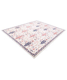 Bakshaish 8'1'' X 9'11'' Hand-Knotted Wool Rug 8'1'' x 9'11'' (243 X 298) / Ivory / Blue